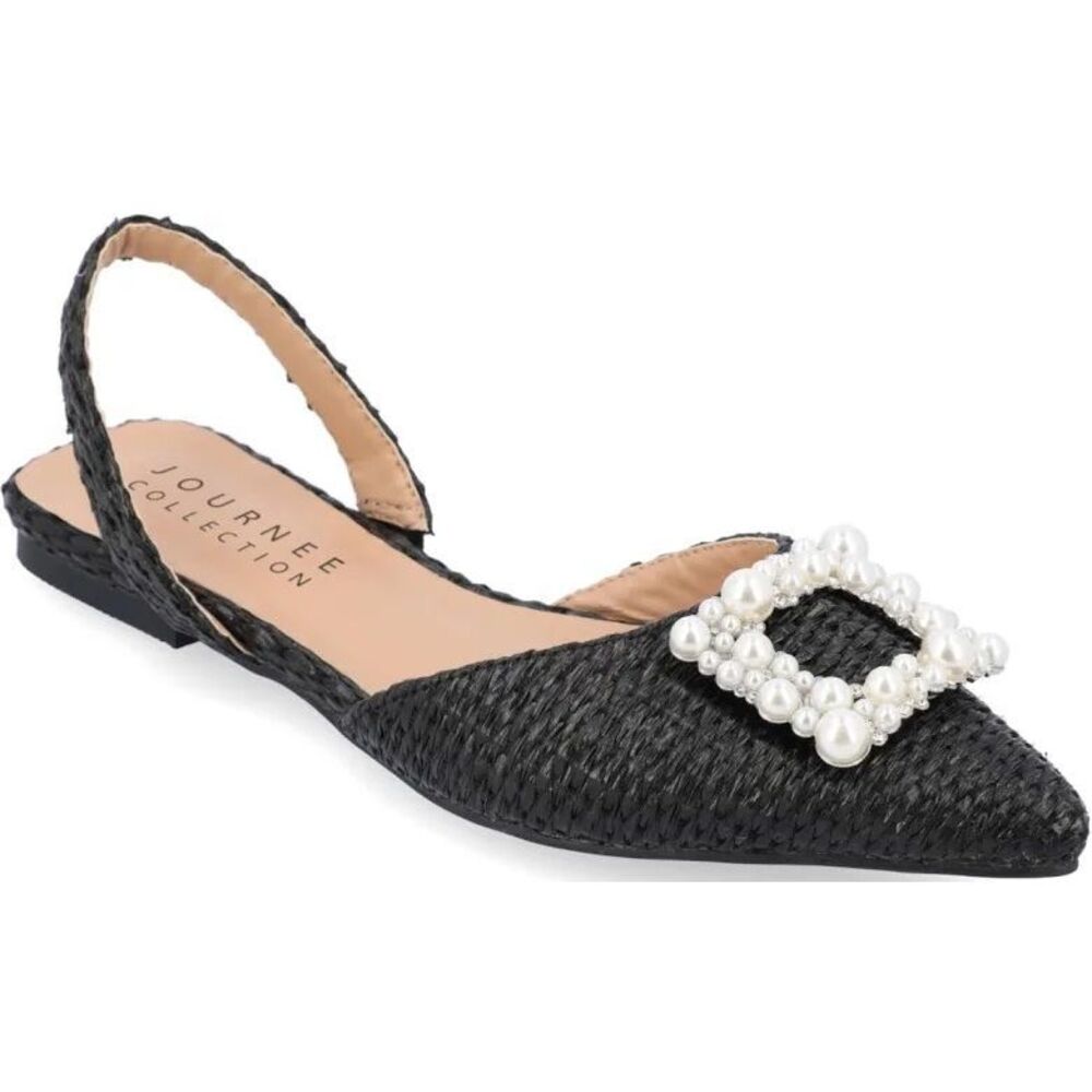 Journee Collection Women's Hannae Flats 6.5